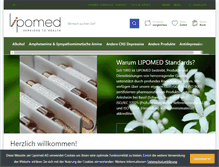 Tablet Screenshot of lipomed-shop.com